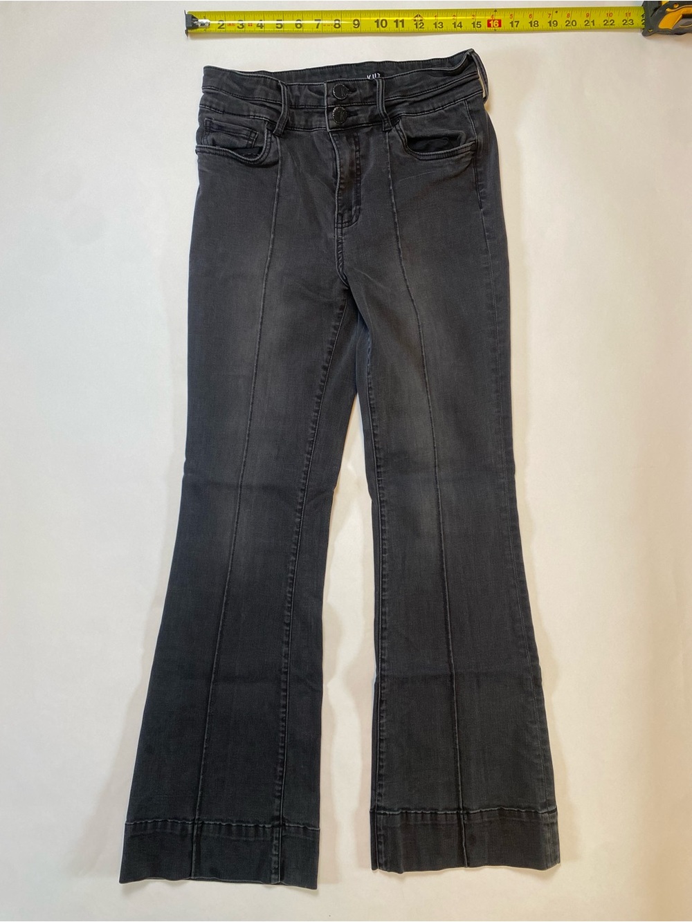 Kut from the Kloth Black High-Rise Flare Jeans